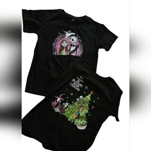 Nightmare Before Christmas 7/8 Girls Boys Kids Shirt